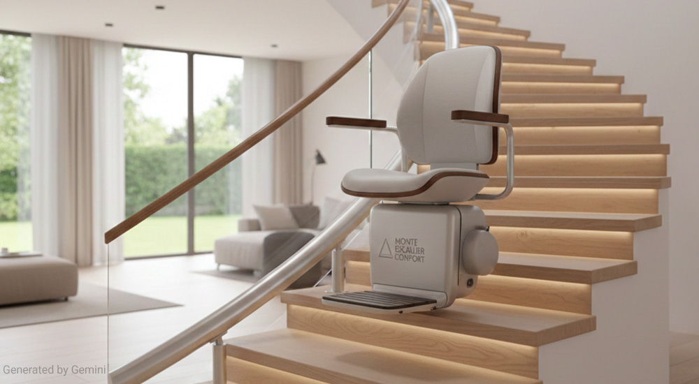 Monte escalier